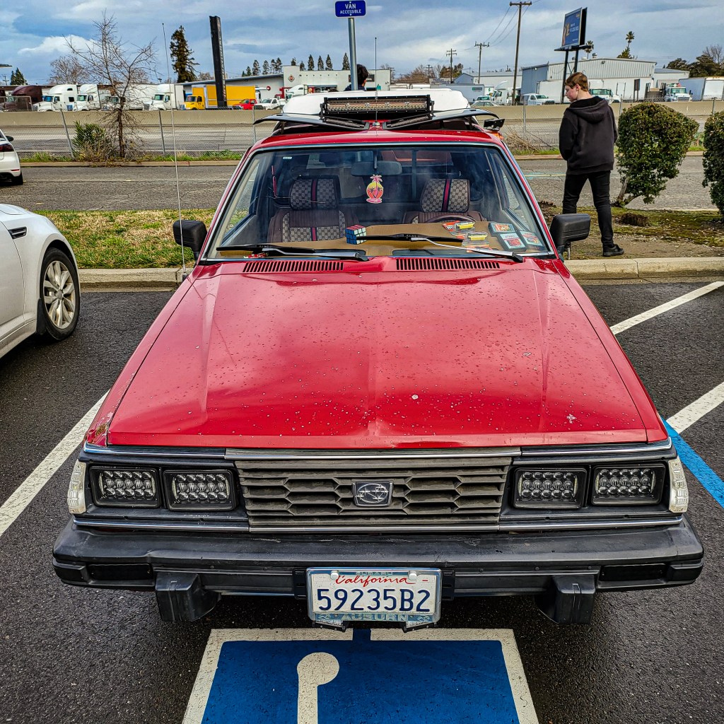 Look at this BRAT! Subaru BRAT, that is.