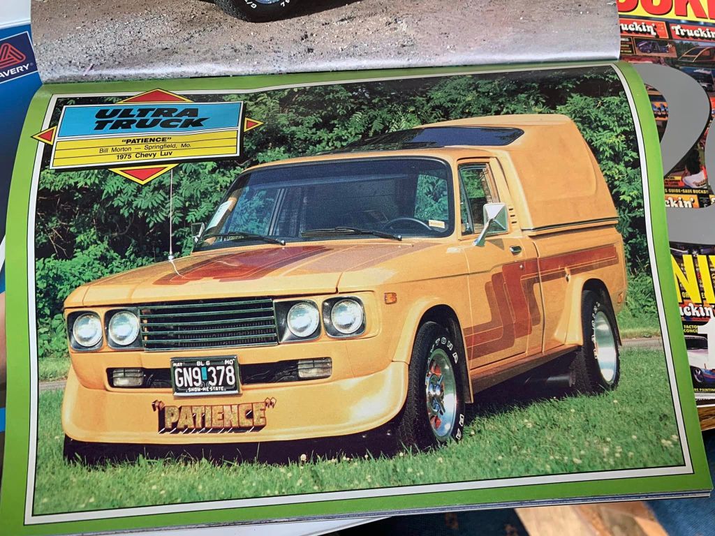 A Chevy LUV named “Patience”
